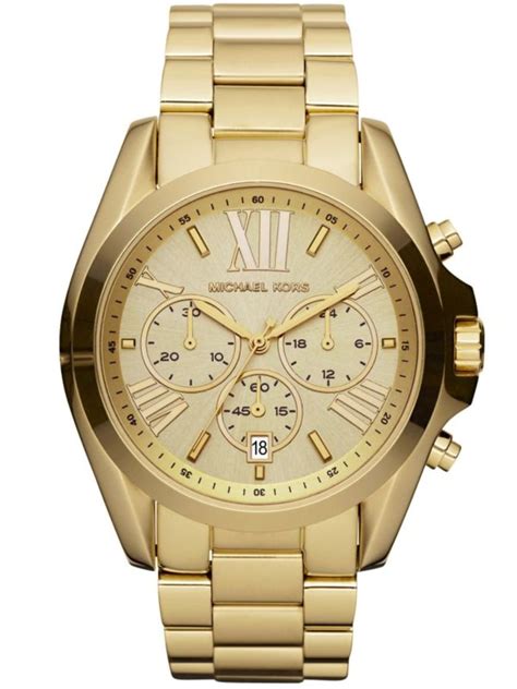 michael kors bradshaw chronograph gold|Michael Kors access bradshaw.